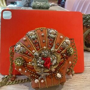 Mary Frances shell purse